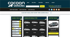 Desktop Screenshot of cocoonvehicles.co.uk